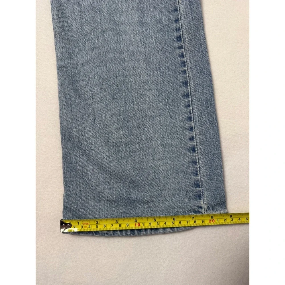 Levis 527 Slim Bootcut Jeans Men 32x32 Light Wash Blue Denim Water Less 527-0539